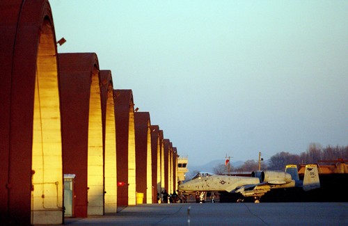 NATO укрепленные hangar