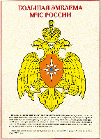 Большая эмблема МЧС России