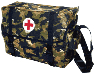 Набор медицинской помощи отделения пожарной части в сумке СМ-1 
