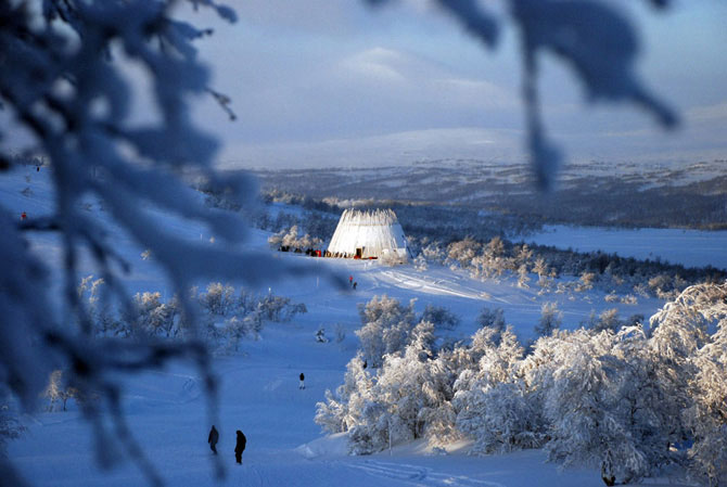 Ресторан в горах