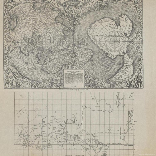 Карта Мира Оронтуса Финиуса, датированная 1531 годом