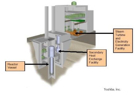 Japan Toshiba Green Nuclear Reactor