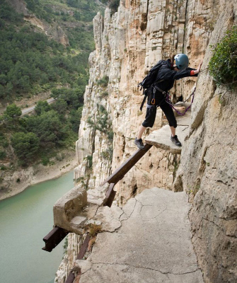 Королевская тропа (El Caminito del Rey) - один из самых опасных маршрутов в мире