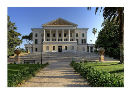 Вилла Villa Torlonia итальянского диктатора Бенито Муссолини