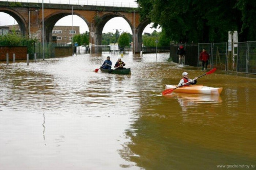 наводнение в англии