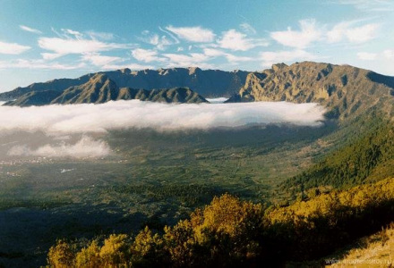 вулкан Кумбре Вьеха (the Cumbre Vieja mountain)