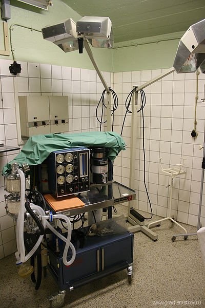 Подземный бункер больницы Thomayer в Праге (Чехия)