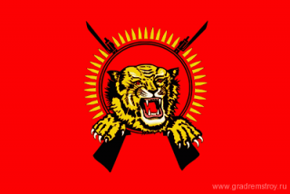 флаг \"Тамильских тигров\"