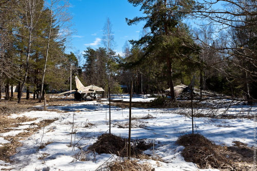 Учебный полигон инженерных войск - подмосковье