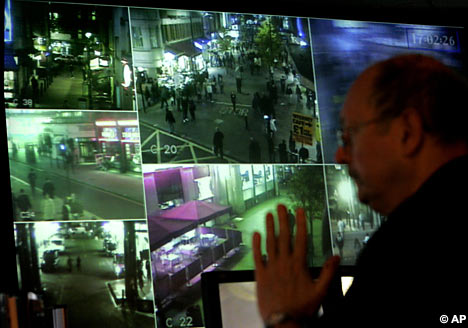 Секретный бункер видеонаблюдения в Лондоне