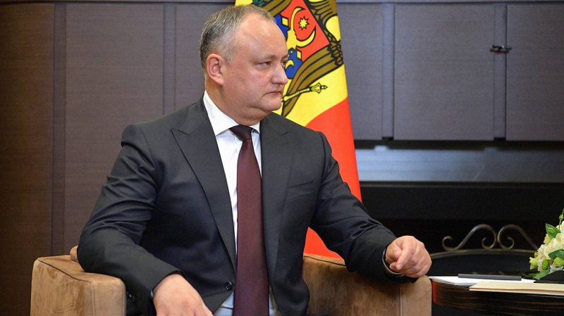 Экс-президент Молдавии Додон назвал новый тариф на газ самым высоким за 30 лет