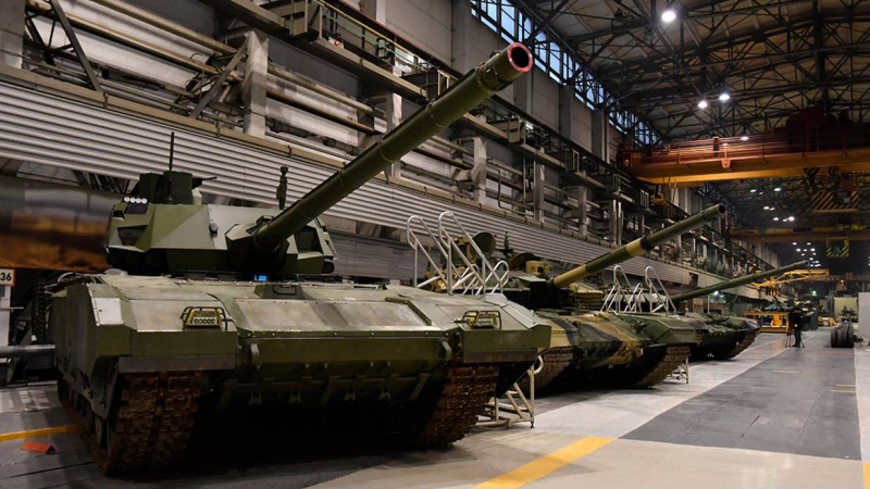«Уралвагонзавод» показал танк Т-14 «Армата» без защитного кожуха башни