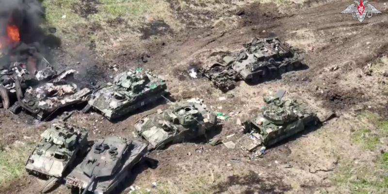 MWM: ВСУ потеряли большинство поставленных им немецких танков "Леопард 2"