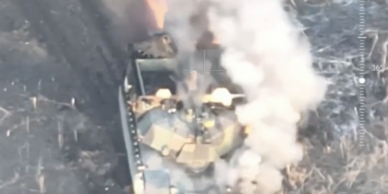 MWM: уже три американских танка Abramsуничтожены на Украине