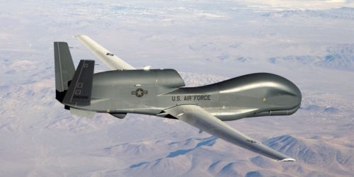 RMF FM: американский шпионский дрон Global Hawk приблизился к границе с Россией